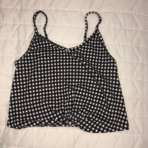 Checkered tank top